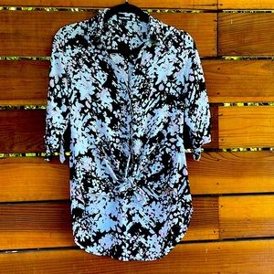 Tie Front Portofino Shirt by Express